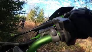 Single Track Cruising in Brevort Michigan November 2020