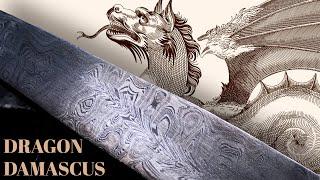 Making Dragon Tongue Damascus pt.1