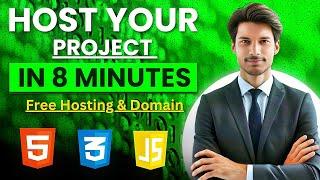 Host Your Coding Project for FREE in Just 8 Minutes | Free Hosting & Domain for Developers