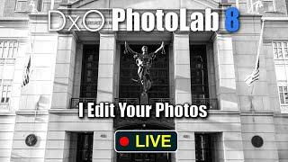 Photo Editing Live with DxO Photolab 8: Send me your photos - Link Below!