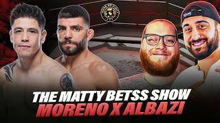 Moreno vs Albazi – UFC FIGHT NIGHT Breakdown with MattyBetss & Austin Swaim