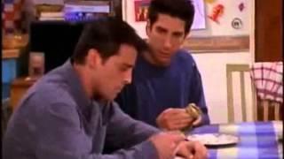 Friends - Joey eats Rachel's dessert