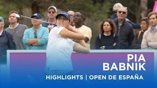 Pia Babnik | Second Round Highlights | 67 (-5) | Andalucía Costa del Sol Open de España