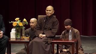 Stanford University CCARE w Thich Nhat Hanh and James Doty, MD