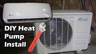 How to Install a Mini Split Heat Pump | Senville 9000 BTU