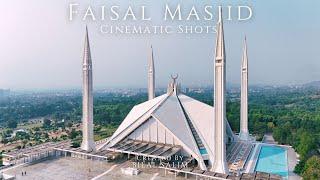 Faisal Masjid, Islamabad | Cinematic Relaxation | 4K Drone Footage