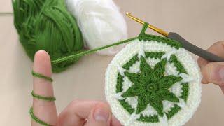 ŞOKKSADECE 5 DK ÖRDÜM MUTLAKA DENEMELİSİNİZ SUPER EASY CROCHET KNITTING