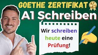 Provimi A1 Pjesa Schreiben - Goethe Zertifikat A1 / Meso Gjermanisht / OGjerman