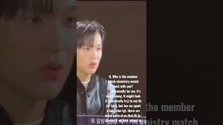 haechan picking mark as the member he has best chemistry with 🫶 #haechan #markhyuck #nct127