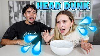 WATER DUNK CHALLENGE WITH MY GIRLFRIEND!