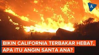 Penyebab California Terbakar Hebat, Apa Itu Angin Santa Ana?