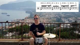 Sorrento Italy - Snare groove on top of a mansion!