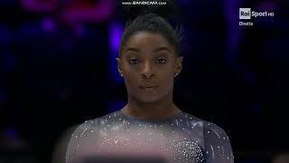 Simone Biles. USA. 2023 Antwerp World Championship. TF BB, 14,300