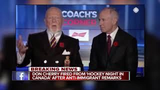 Don Cherry fired from Sportsnet, Hockey Night In Canada