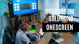 BOARDROOM SOLUTIONS WITH ONE SCREEN FROM MOMBASA COMPUTERS