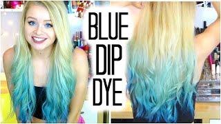 Turquoise/Blue Dip Dye! | sophdoesnails