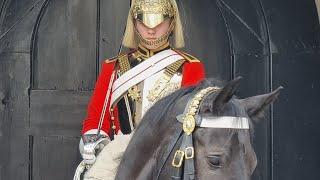 The King's Guard on duty at Horse Guards in London
