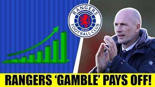 Rangers 'Gamble' Pays Off As £45m Rangers News Emerges + John Gilligan Press Conference Reaction!