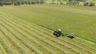 Farm Fly Over Free Stock Footage