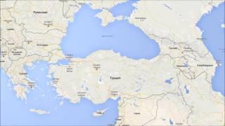 Где находится Турция? — страна на карте мира