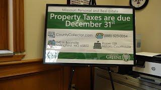 Real estate and personal property taxes open November 1 in Missouri