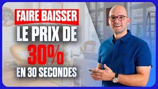 Comment NÉGOCIER un bien immobilier ? (3+1 TECHNIQUES de PRO) 