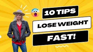 10 Tips To LOSE WEIGHT Fast! | Marisa Peer