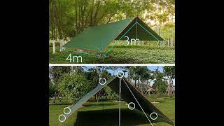 Waterproof Tarp Tent Shade