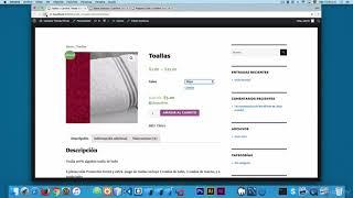 Crear Tienda Virtual con WordPress y WooCommerce 17 Agregando una Variación extra