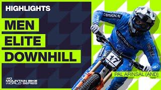 Pal Arinsal - Men Elite DHI Highlights | 2023 UCI MTB World Cup