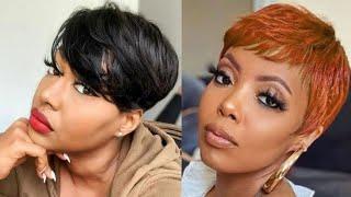 16 Highly Sought After Pixie Haircut Styles & Ideas for Black Women