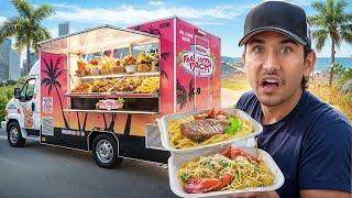 Eating At Random Food Trucks For 24 Hours (Tampa, FL)