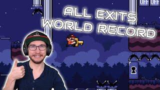 NEW Super Chambo World All Exits World Record [SMW Kaizo Speedrun]