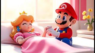 Peach's SURPRISING Death - Lego Mario enter the Nintendo Switch to save Princess Peach! Mario Story