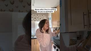 Comedy skit! “Mums when they’re waiting for you to apologise!” #viral #comedy #shorts
