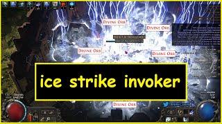 demi's crit ice strike invoker build guide (herald of ice and thunder) - path of exile 2