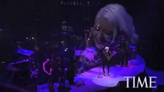 Christina Aguilera TIME 100 Gala performance