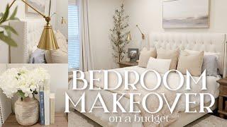 DIY MASTER BEDROOM MAKEOVER ON A BUDGET 2022 | BEDROOM DECORATING IDEAS FT. TWOPAGES