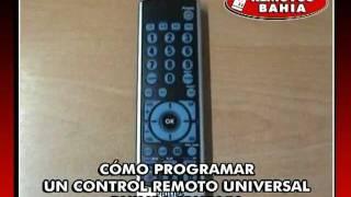 CÓMO PROGRAMAR UN CONTROL REMOTO UNIVERSAL PHILIPS SRU5050 REMOTOS BAHIA