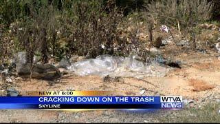 Lee County cracking down on roadside trash near landfill