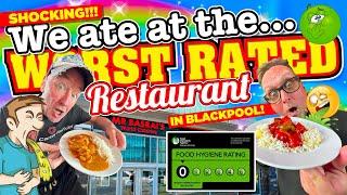 We ate at THE WORST RATED BUFFET RESTAURANT in BLACKPOOL with a ZERO HYGIENE RATING and was SHOCKED!