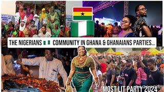 How The NIGERIAN Community In Accra Ghana  & GHANAIANS Celebrated CREATORS in Ghana | GHANA 2024