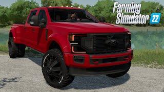 FS22 - Ford F450 CrewCab Platinum DRW 2020 - Car mod for Farming Simulator 2022