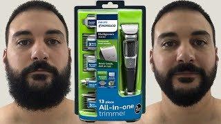 Beard Trimming - Philips Norelco Multigroom 3000 - Model MG3750