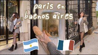 un día conmigo en parís, pero es buenos aires