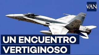Tensión entre un caza español y dos aviones rusos de combate sobre el Báltico