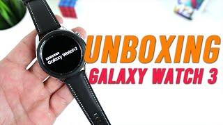 Samsung Galaxy Watch 3 UNBOXING a první dojmy