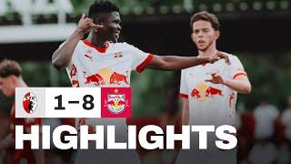 5 Konate goals in high-scoring friendly | Kuchl 1 - 8 Salzburg | Highlights