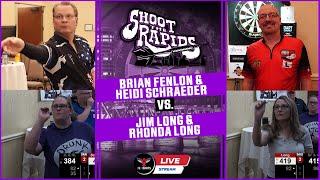 Jim Long & Rhonda Long vs Brian Fenlon & Heidi Schraeder | Doubles Chicago | Shoot the Rapids