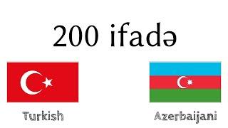 200 ifadə - Türk dili - Azərbaycan dili